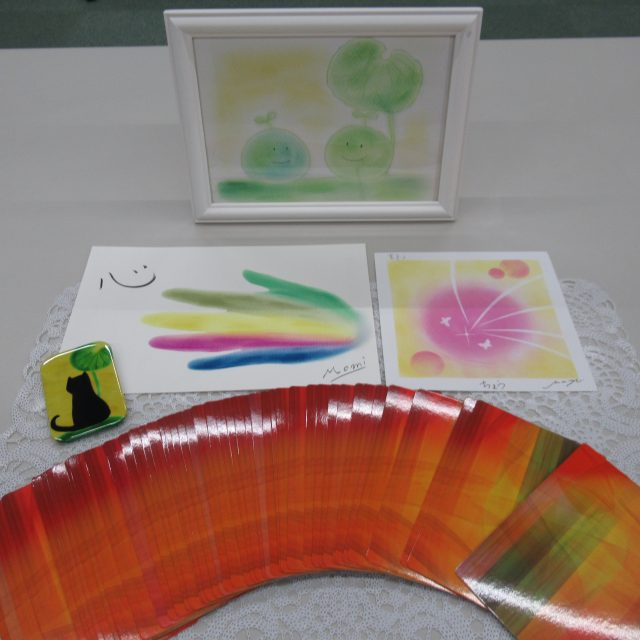 いろいろパステルアートの展示と体験会